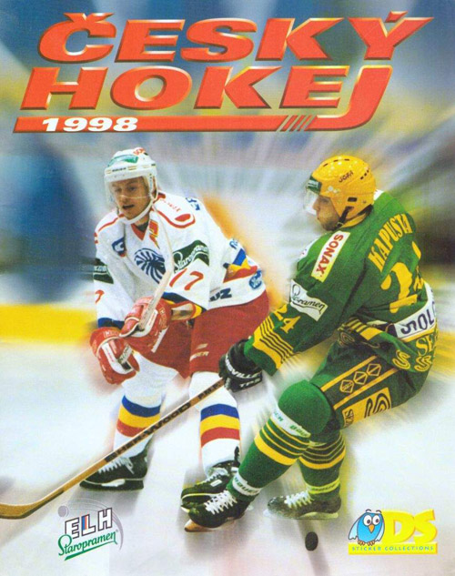 Album samolepek české extraligy Český Hokej 1998
