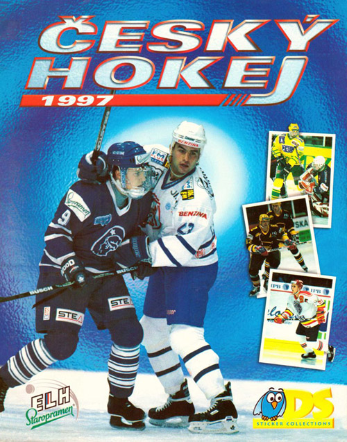 Album samolepek české extraligy Český Hokej 1997
